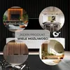 MEBANO 12 Szt. Lameli Ściennych MDF Premium 275 x 3 x 3,8 Podgląd zdjęcia produktu 4
