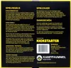 The back of a game box with rules and information. Produktbild-Vorschau