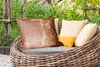 MuchoWow® Outdoor Kissen - Braun - Orange - Abstrakt - Produktbild-Vorschau 3