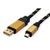 ROLINE GOLD USB 2.0 Kabel, Typ A - 5-Pin Mini, 1,8 m Produktbild-Vorschau 2