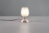 Lampe de table CUP II argent-blanc 1xE14x40W verre, Voir les images du produit 2