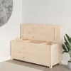 vidaXL Sitzbank 110x41x76,5 cm Massivholz Kiefer -  Produktbild-Vorschau 4