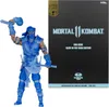 A Mortal Kombat Sub-Zero action figure and its packaging are displayed. Produktbild-Vorschau