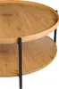 CLP Couchtisch Corbitan rund aus Holz 2 Ebenen Produktbild-Vorschau 5