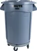 Poubelle Rubbermaid Brute grise 121 L Voir les images du produit 4