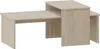 A set of two nesting tables with a wood-grain texture. Produktbild-Vorschau
