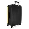 NoBoringSuitcases.com® Großer Koffer - Herzen - Gelb - Produktbild-Vorschau 3