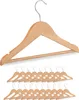 Relaxdays Kinderkleiderbügel, 20er Set, Holz Kleiderbügel, Produktbild-Vorschau 1