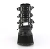 DAMNED-105 Damen Booties von DemoniaCult, Schwarz  , EU 39, Produktbild-Vorschau 2