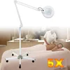 Lampe loupe, pied de sol avec roulettes, grossissement 5x, Voir les images du produit 3