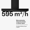 Klarstein Velaire digestor 90 cm - energetická účinnosť Náhľad obrázku produktu 4