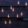 LED Solar Lichterkette mit 10 transparenten Glühbirnen mit Produktbild-Vorschau 7