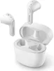A pair of white Philips wireless earbuds and their charging case are displayed against a white background. Podgląd zdjęcia produktu
