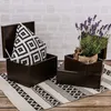 Creative Deco Hnedá drevená škatuľa s vekom | 40 x 30 x 24 Náhľad obrázku produktu 6