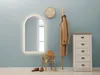 HOKO Badspiegel Bogen LED 60x100cm mit Metallrahmen, Produktbild-Vorschau 13