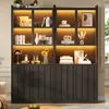 Vitrine Merax, modèle 2 portes avec éclairage LED, meuble Voir les images du produit 2