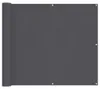 vidaXL Pare-vue balcon Anthracite 90x500 cm Tissu Oxford Voir les images du produit 6