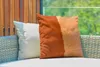 MuchoWow® Outdoor Kissen - Nahaufnahme von Terrakotta aus Produktbild-Vorschau 3