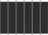 A room divider or screen composed of multiple panels. Podgląd zdjęcia produktu