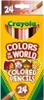 Crayola - Couleurs du monde 24 crayons Voir les images du produit 4