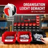 DEUBA® Wandregal mit Stapelboxen und Werkzeughalter 43 tlg Produktbild-Vorschau 5