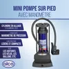 alca® Pompe à pied 11 bar avec manomètre et valve Voir les images du produit 2
