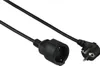 Hama 00047869, 3 m, tipo F, nero, 1 presa CA, nero, 200 mm Anteprima dell’immagine prodotto 3