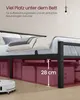 VASAGLE Metallbett 160 x 200 cm, stabiler Bettrahmen mit Produktbild-Vorschau 6