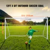 Porta da calcio portatile di SucceBuy, rete da 12 x 6 Anteprima dell’immagine prodotto 2