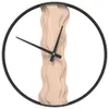 vidaXL Orologio da parete marrone Ø35 cm in ferro e legno Anteprima dell’immagine prodotto 1