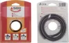 Two packages of a SEB pressure cooker gasket, one showing the gasket and product details, the other showing the gasket coiled. Voir les images du produit