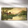 Wandbild Leinwand Bilder Wanduhr 60x30 Malerei Fantasie Produktbild-Vorschau 2