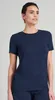 Schiesser Damen T-Shirt Gr. 40  blau Produktbild-Vorschau 4