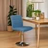 CLP Stuhl Ricky Stoff blau Produktbild-Vorschau 2