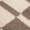 Carpetsale24 Teppich Hochflor Shaggy Kariert Design Teppich Produktbild-Vorschau 4
