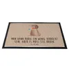 Mr. & Mrs. Panda fußmatte Hund Blume 60 x 90 cm - Produktbild-Vorschau 2