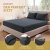 Lavea® Topper Spannbettlaken 180x200 cm - 200x200 cm, Maya Produktbild-Vorschau 7