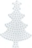 Hama331 Hama Stiftplatte "Weihnachtsbaum", weiß Voir les images du produit 1