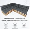 TexDeko Garden Palettenkissen 120x80x18cm wasserabweisend Produktbild-Vorschau 6