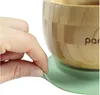Pandoo Dětská jídelní sada s bambusovým talířem, miskou a Náhled obrázku produktu 4