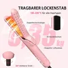 Lockenstab und Glätteisen 2-in-1, 360° Kaltluft-Welleneisen Produktbild-Vorschau 2