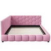 Lit rembourré INONEFT 140x200 cm avec LED et port USB, Voir les images du produit 12