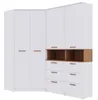 Marmex Möbel Schrank-Set GRANT SET 17N Weiß 2 Regale, 1 Produktbild-Vorschau 3