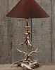 BOLTZE Lampe Geweih silber/braun H54cm Produktbild-Vorschau 2