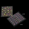 50 feuilles d'autocollants 3D stylisés pour le nail art, Voir les images du produit 5