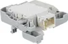 A close-up studio shot of a washing machine door lock mechanism. Produktbild-Vorschau