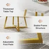 A collage of images highlighting the features of a table. Produktbild-Vorschau