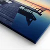 Bild auf Leinwand - Leinwandbild - See Brücke - 120x70cm - Produktbild-Vorschau 5