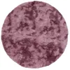 Fluffy Hochflor Shaggy Teppich Altrosa Rund, Größe:160 cm Produktbild-Vorschau 5