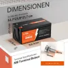 12V 300Ah LiFePO4 Batterie mit BMS Solarstromspeicher für Produktbild-Vorschau 6